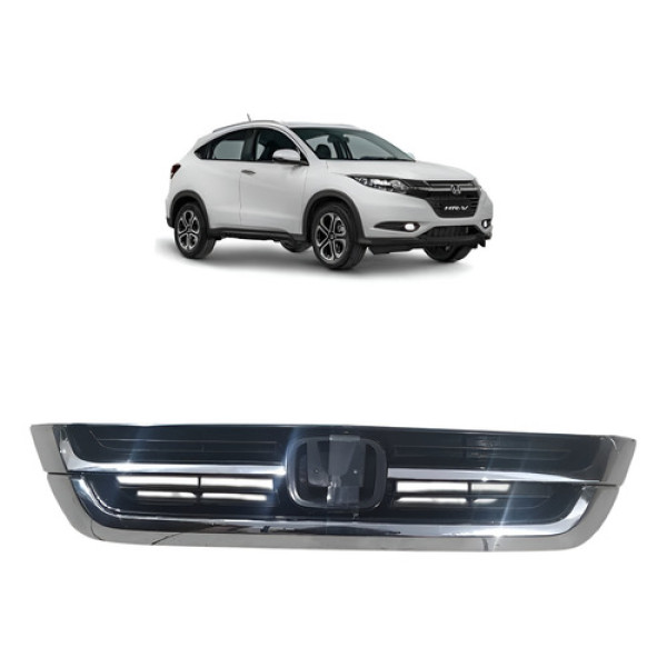 Grade Superior Parachoque Honda Cr-v Exl Lx 2010 2011 Preto Preto Brilhante