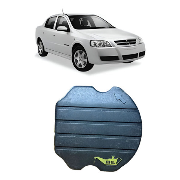 Tampa Enchimento Óleo Do Motor Astra 1999 A 2012 Original Gm Preto