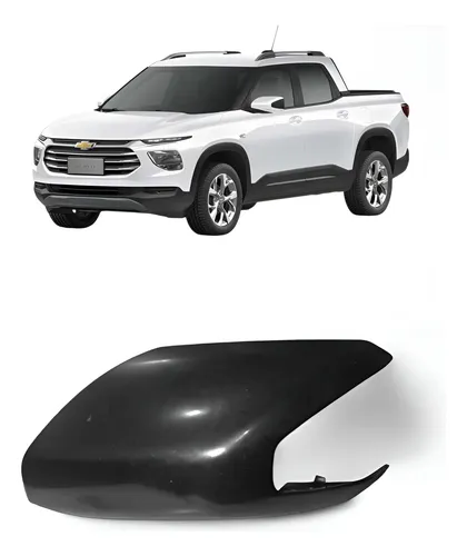 Capa Retrovisor Esquerdo Chevrolet Montana 2023á 2025 Preto