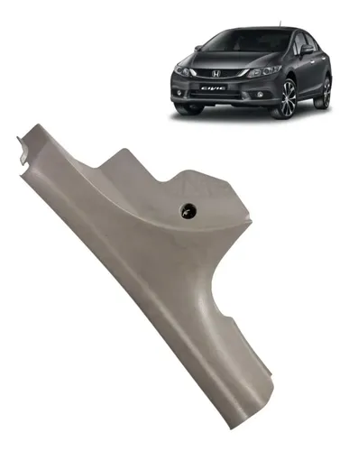 Soleira Traseira Direita Honda Civic G9 2012 2016 Cinza Claro