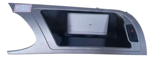 Moldura Do Computador De Bordo C Botao Pisca Audi A4 09 A 11