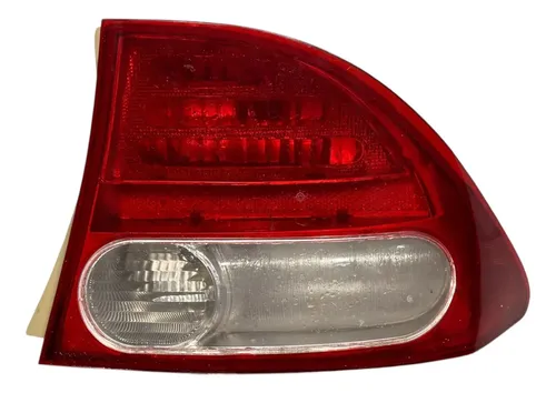 Lanterna Traseira Direita Honda New Civic 2007 A 2011 Direito/passageiro Vermelho
