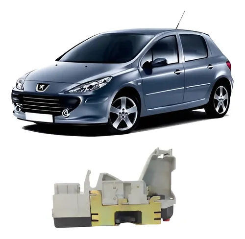 Fechadura Elétrica Porta Traseira Esquerda Peugeot 307 05/12