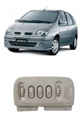 Botão Comando Vidro Farol Trava Renault Scenic 7700432429