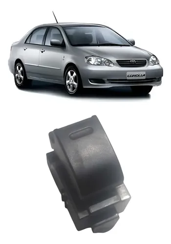Botão Vidro Traseiro Toyota Corolla 2006 À 2008