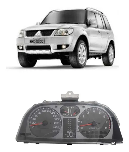 Painel De Instrumentos Do Mitsubishi Pajero Tr4 (detalhe) Preto