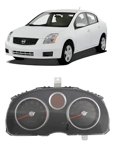 Painel Instrumentos Nissan Sentra 2008 A 2012 Preto
