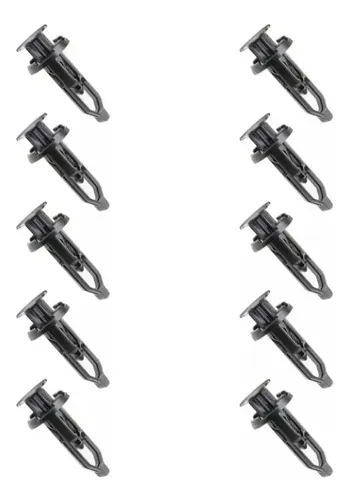 10 Presilha Grampo Parachoque Toyota Corolla Hilux Sw4 Etios