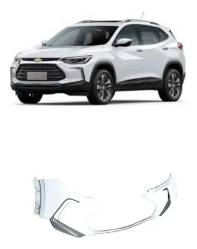 Parachoque Dianteiro Branco  Tracker 2020 / 2022 C/detalhe Branco