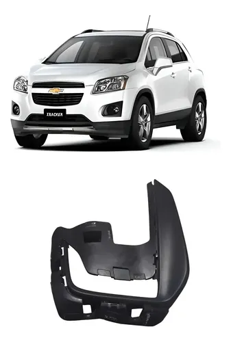 Grade Suporte Farol De Milha Direito Gm Tracker Preto Direito