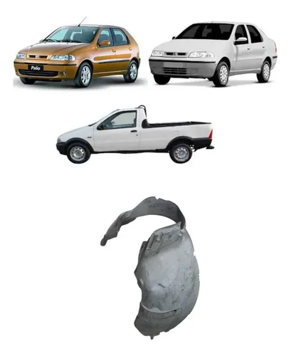Parabarro Dianteiro Esquerdo Fiat Palio 1.0 2001 2006 (usado