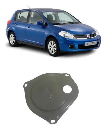 Tampa Protetora Bomba Combustível Nissan Tiida 1.8 08/13 Cinza