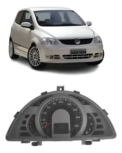 Velocímetro  Vw Fox 1.0 -08 (visor Com Defeito) Prata