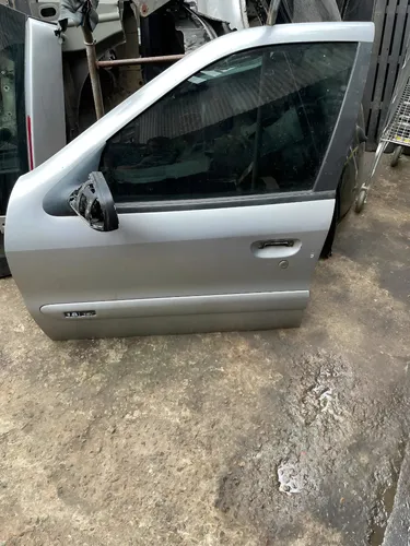 Porta Dianteira Esquerda Citröen X Sara 2000 Dianteira Esquerdo Prateado