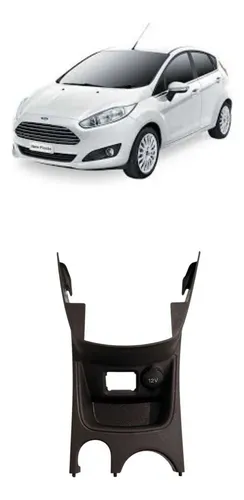Moldura Controle Console Central Ford New Fiesta 13 /19