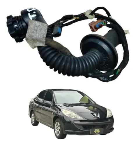 Chicote Porta Peugeot 207 2010 Traseiro Direito Usado