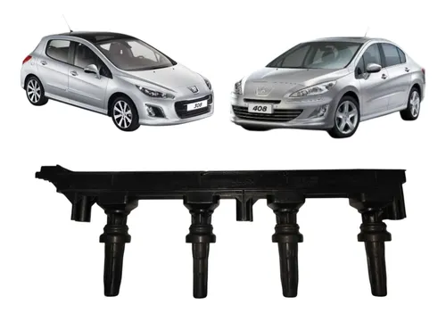 Bobina Ignição Peugeot 307 308 408 C4 C5 2.0 16v 6 Pinos