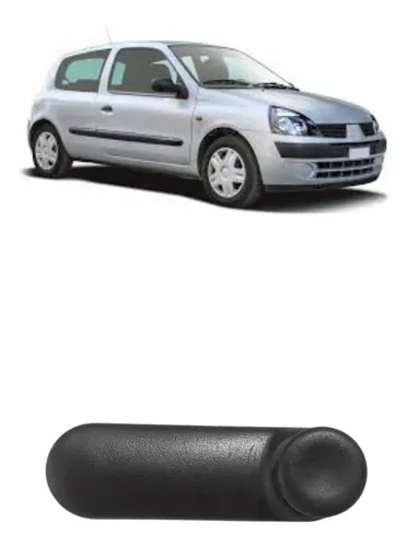 Manivela Vidro Traseiro Esquerdo Manual Clio 2004 A 2011 Preto
