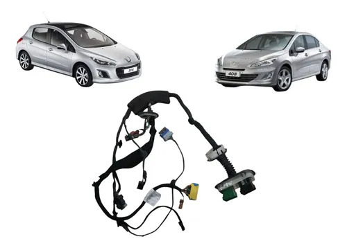Chicote Porta Dianteira Esquerda Peugeot 308 408 2011 2016