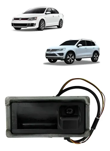 Câmera De Ré Botão Tampa Traseira / Touareg Jetta 2011/ 2015