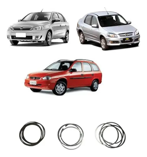 Anel De Segmento Pistão Corsa Prisma Wagon 1.0 16v Mpfi/vhc-