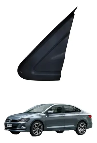 Acabamento Retrovisor Paralama Le Novo Polo Virtus Usado Preto