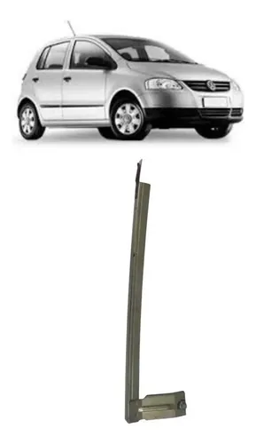 Guia Do Vidro Porta Dianteira Esquerda Volkswagen Fox 2006 Preto