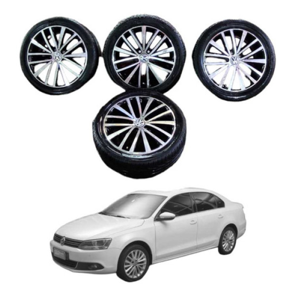Jogo Rodas Jetta Tsi Aro 17 5x112
