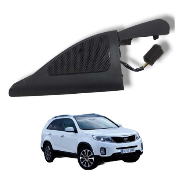Moldura Retrovisor Diant Dir Kia Sorento Tweeter 87650 Usado