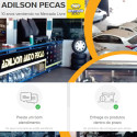 Maçaneta Interna Da Porta Traseira New Fiesta Ecosport Prata