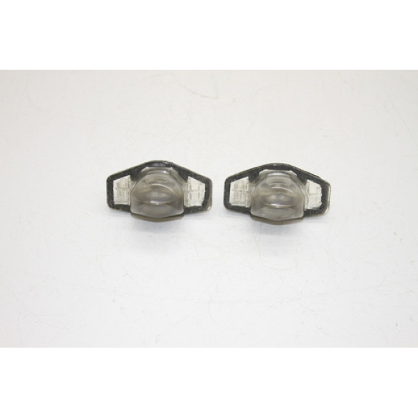 Par Lanterna Placa Traseira Honda Fit 2004 A 2008