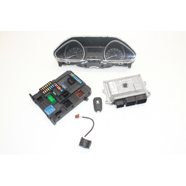 Kit Code Injeção Peugeot 208 1.6 Aut 2018 9823139680