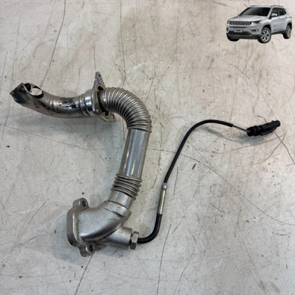 Duto Com Sensor Válvula Egr Compass 2.0 Diesel 2018 2021