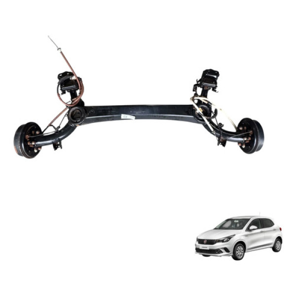 Eixo Traseiro Completo Fiat Argo 1.0 3cc 2018 2021 Original