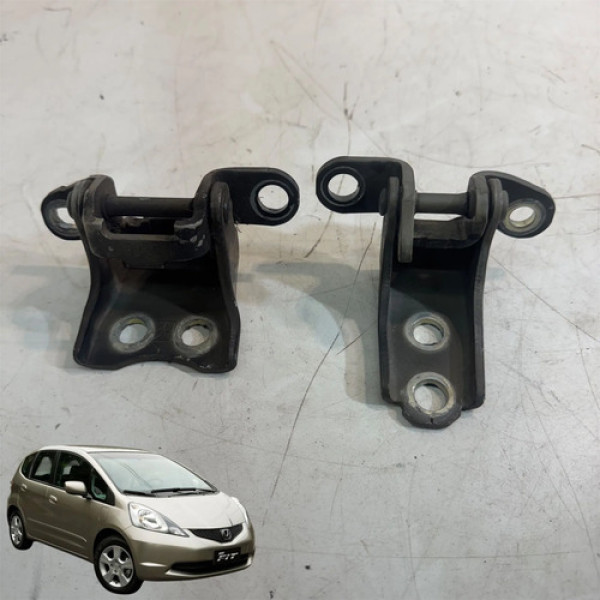 Dobradiça Porta Dianteira Direita Honda Fit 1.5 2009 14 Par