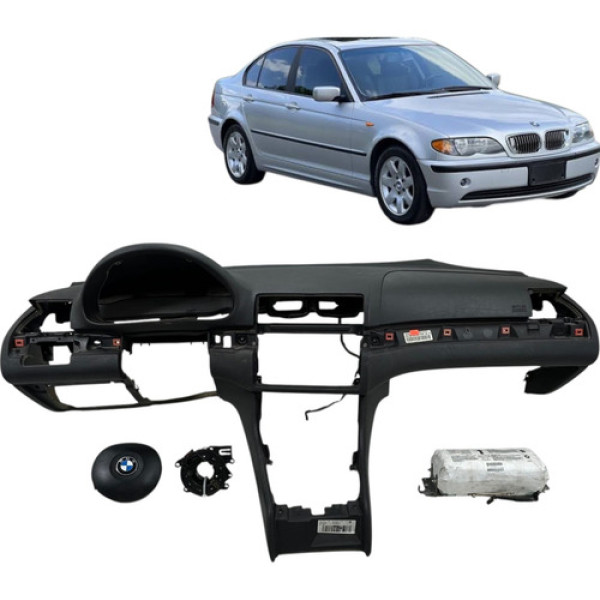 Kit Airbag Bmw 325i E46 2000 2001 2002 2003 Original