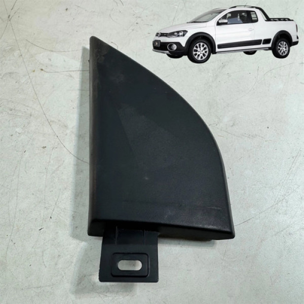 Moldura Interna Retrovisor Esquerdo Saveiro Cross 2014 2015 Preto