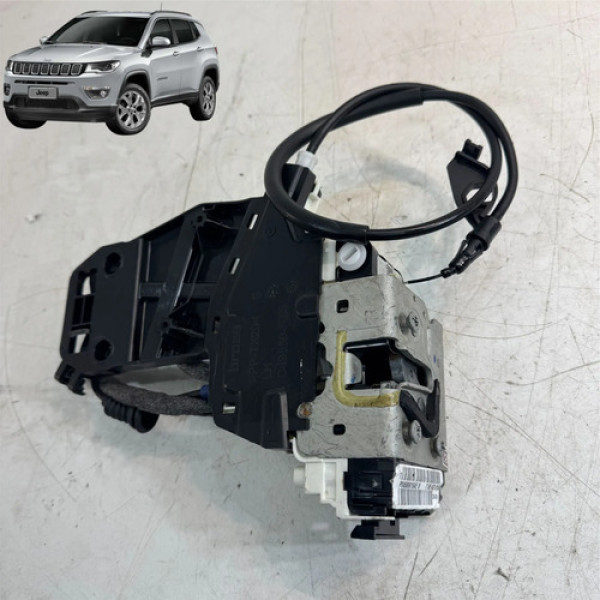 Fechadura Porta Traseira Esquerda Jeep Compass 2018 A 2021