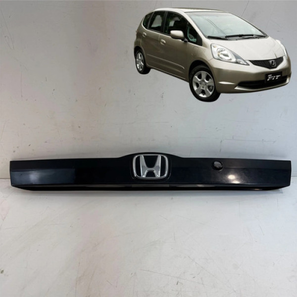 Friso Aplique Moldura Tampa Traseira Honda Fit 1.5 2009 2014