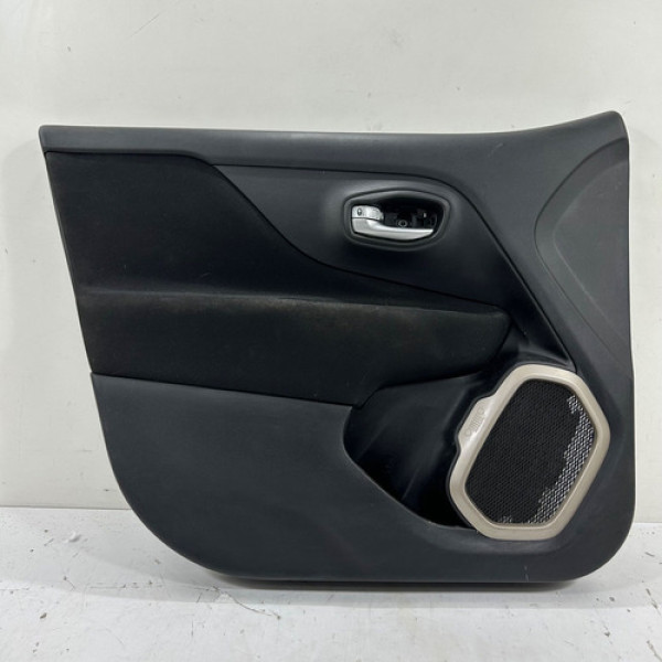 Forro Porta Dianteiro Esquerdo Jeep Renegade 2018 a 2021 Preto