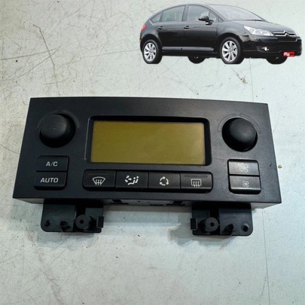 Comando Botão Ar Condicionado Citroën C4 2009 2010 Original Preto