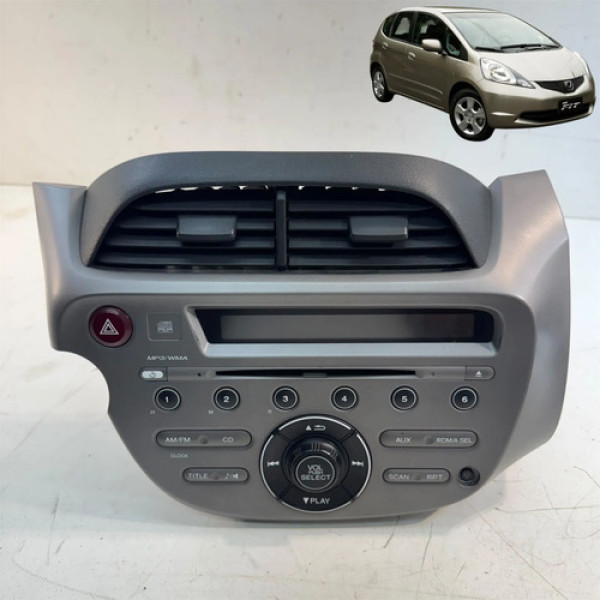Rádio Automotivo Honda Fit 1.5 2009 2010 2011 2012 2013 2014
