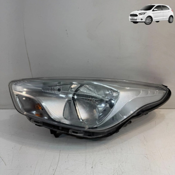 Farol Esquerdo Ford Ka 2014 A 2018 C1668 Esquerdo/motorista
