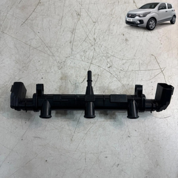 Flauta Bico Injetor Fiat Argo Mobi Uno 1.0 3cc 2018 2021