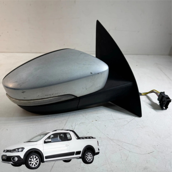 Retrovisor Com Pisca Direito Saveiro Cross 1.6 2014 2015