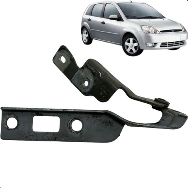 Dobradiça Do Capô Esquerda Ford Fiesta 1.6 2007 A 2013