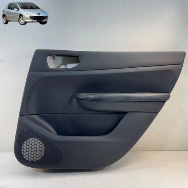 Forro Porta Traseira Direita Peugeot 307 2009 2012 Original