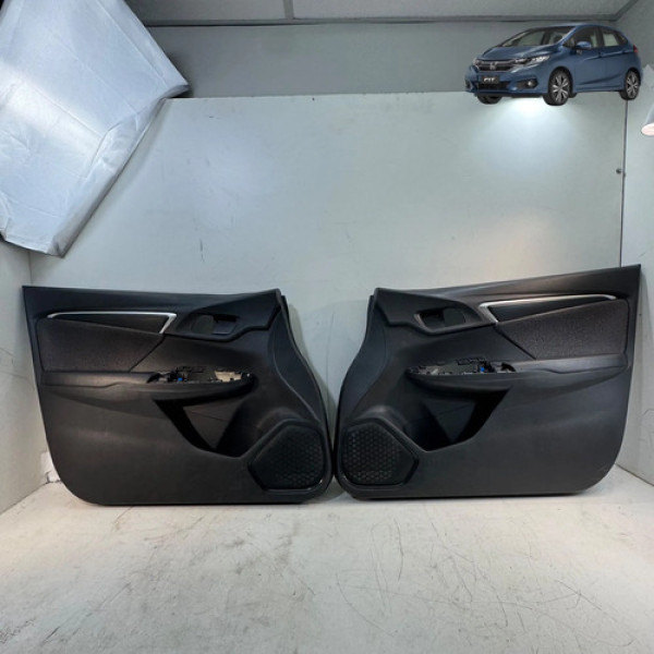 Forro De Porta Dianteira Honda Fit 2015 2016 2017 2018 O Par