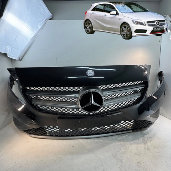 Parachoque Dianteiro Completo Mercedes A200 1.6 2014 2015 Preto