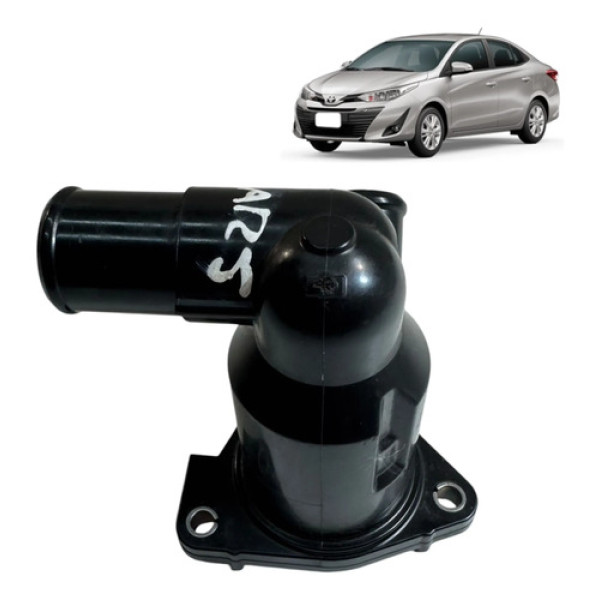 Carcaça Válvula Termostática Toyota Yaris 1.5 2019 A 2021